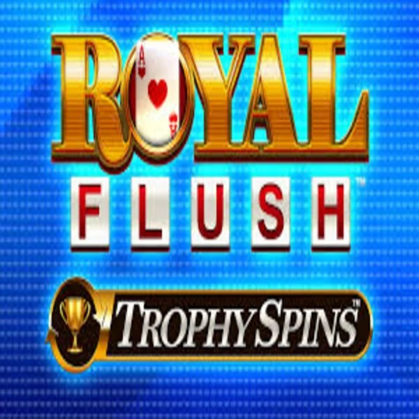 Royal Flush Trophy Spins online game logo by Greentube on magiuscasino-gr.com