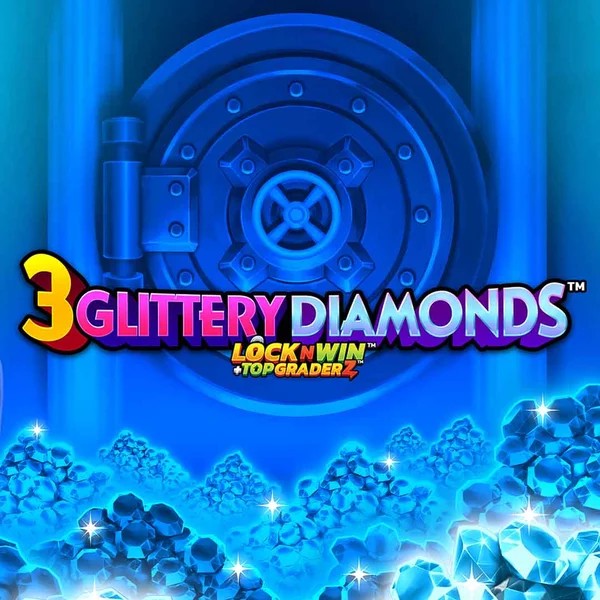 Play 3 Glittery Diamonds slot by PearFiction Studios on magiuscasino-gr.com