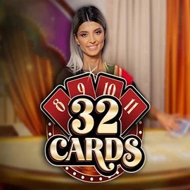 Live Casino logo of 32 Cards from Ezugi at Magius Casino