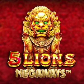 5 Lions Megaways slot logo by Pragmatic Play at Magius Casino