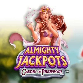 Almighty Jackpots: Garden of Persephone game by Novomatic – logo hosted on Magius Casino