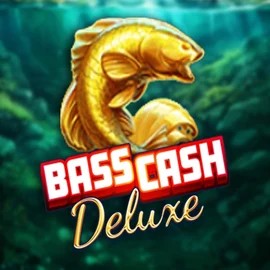 Bass Cash Deluxe slot logo by Alchemy Gaming at Magius Casino