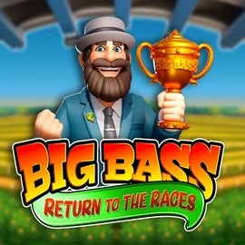 Big Bass Return to the Races by Pragmatic Play, showcased at magiuscasino-gr.com – game logo