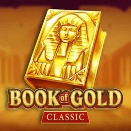 Book of Gold Classic slot logo by Playson at Magius Casino