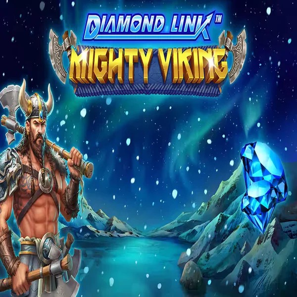 Diamond Link Mighty Viking casino game by Greentube – featured logo at Magius Casino