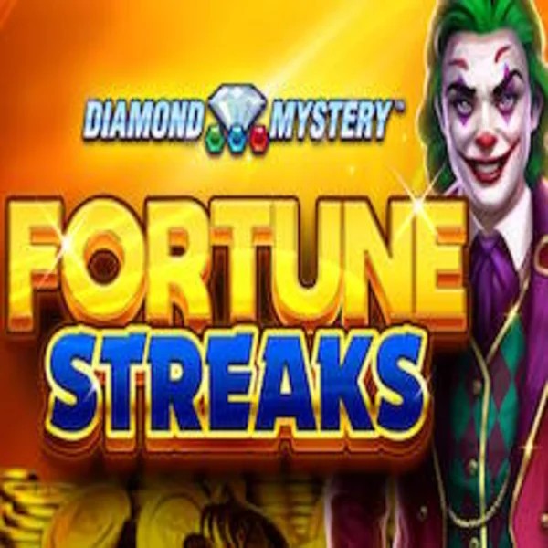 Diamond Mystery Fortune Streaks slot logo by Greentube at Magius Casino