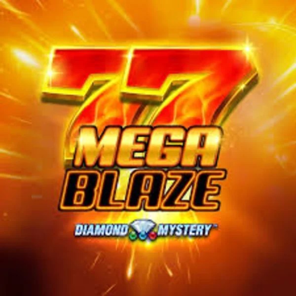 Slots logo of Diamond Mystery Mega Blaze from Greentube at Magius Casino