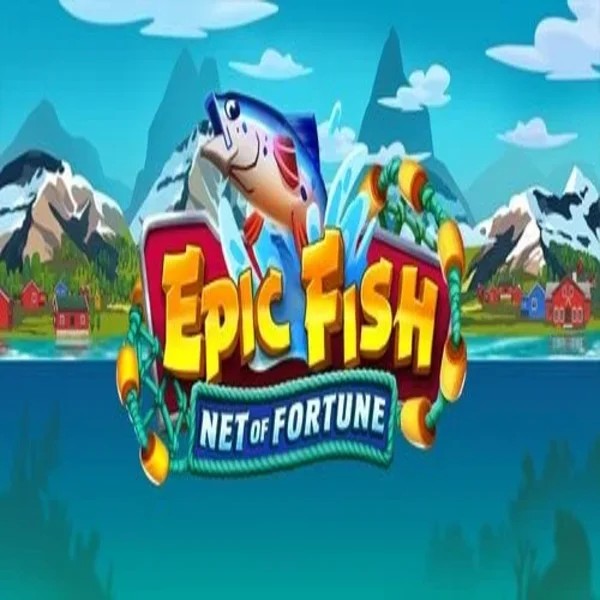 Slots logo of Epic Fish Net of Fortune from Quickspin at Magius Casino