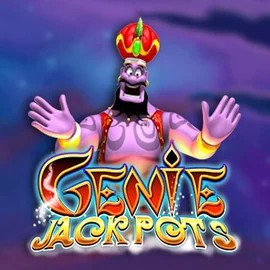 Genie Jackpots logo by Blueprint Gaming Magius Casino