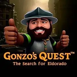Enjoy Gonzo's Quest by NetEnt – logo hosted on magiuscasino-gr.com