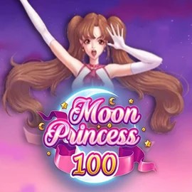 Slots logo of Moon Princess 100 from Play’n GO at Magius Casino