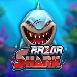Razor Shark logo by Push Gaming at Magius Casino