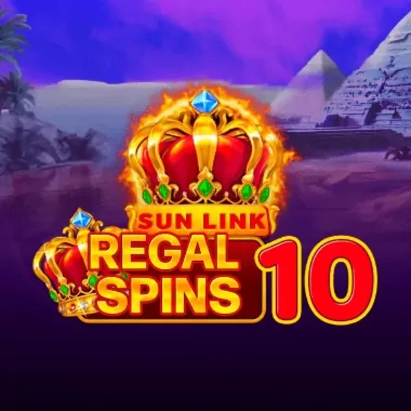 Slots logo of Regal Spins 10 from PatePlay at Magius Casino