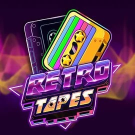 Retro Tapes logo – Slots by Push Gaming at Magius Casino