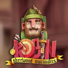 Robin Sherwood Marauders slot logo by Yggdrasil at Magius Casino