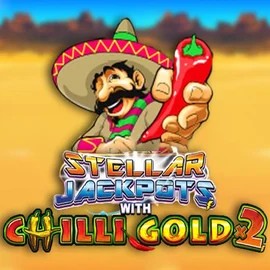 Stellar Jackpots with Chilli Gold x2 logo by Lightning Box Game at Magius Casino