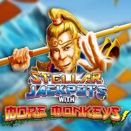Enjoy Stellar Jackpots with More Monkeys by Lightning Box Game – logo hosted on magiuscasino-gr.com
