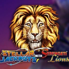 Stellar Jackpots with Serengeti Lions casino game by Lightning Box Game – featured logo at Magius Casino