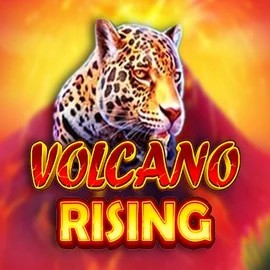 Volcano Rising online game logo by RubyPlay on magiuscasino-gr.com