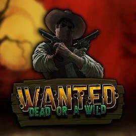 Wanted Dead or a Wild logo by Hacksaw Gaming at Magius Casino